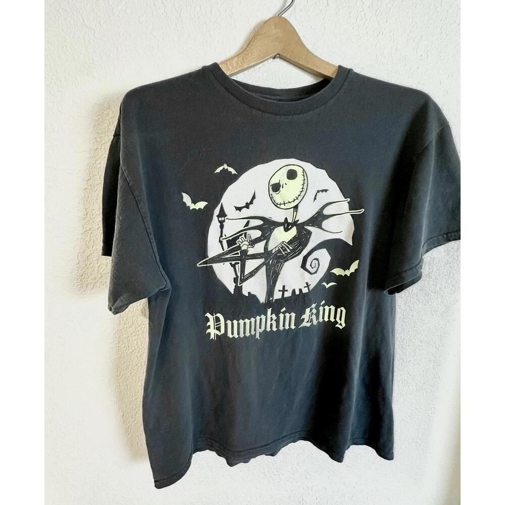 Disney The Nightmare Before Christmas Shirt Pumpkin King Jack Skellington Large - Picture 8 of 8